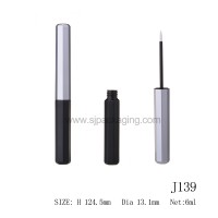 High Quality Octagon Plastic Tube Empty Liquid Eyeliner Adhesive Pen Eyeliner Container Packaging