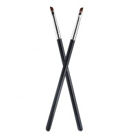 Gel Eyeliner Brush Fine Angled Pro Precision Eye Liner Eyebrow Makeup Brushes