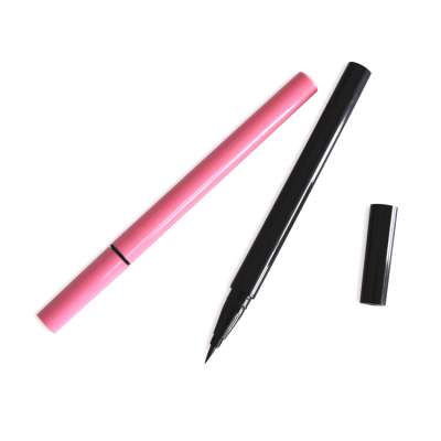 Embedded steel ball  empty liquid cosmetic eyebrow eyeliner pen container packaging